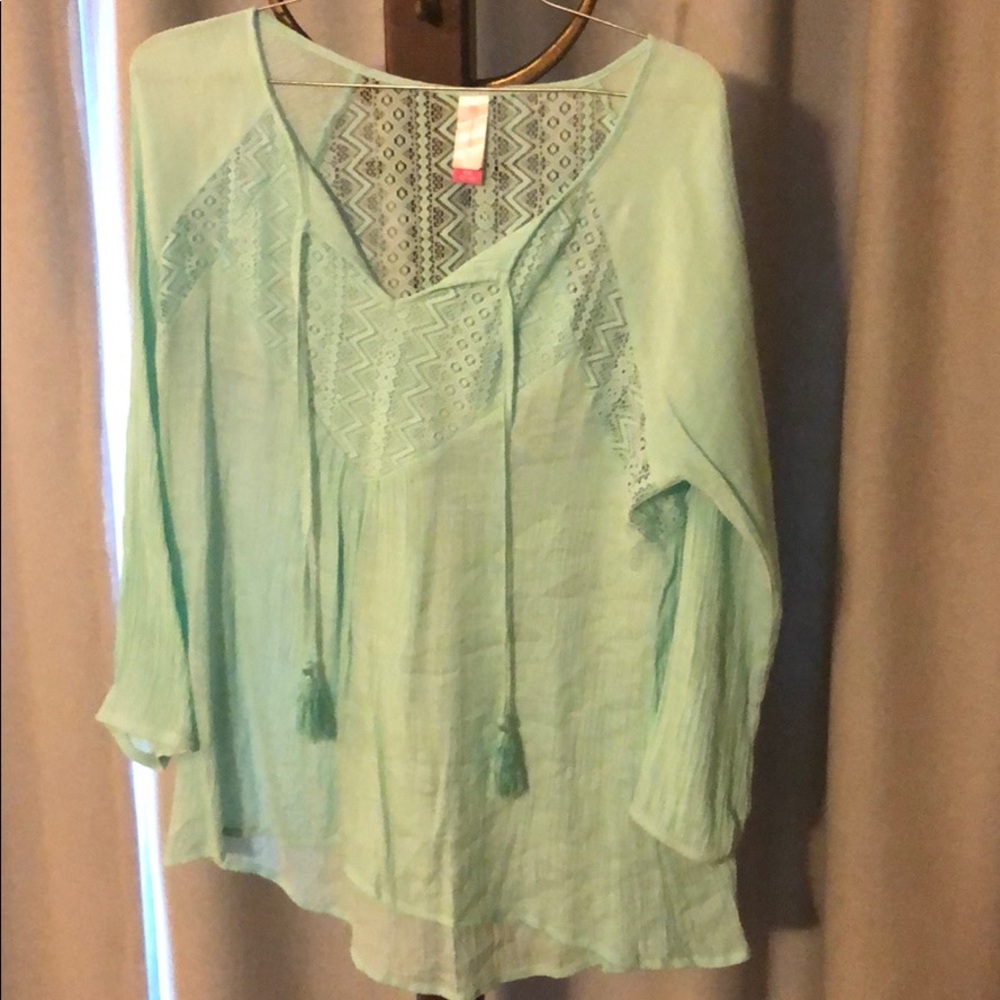 Mint tunic